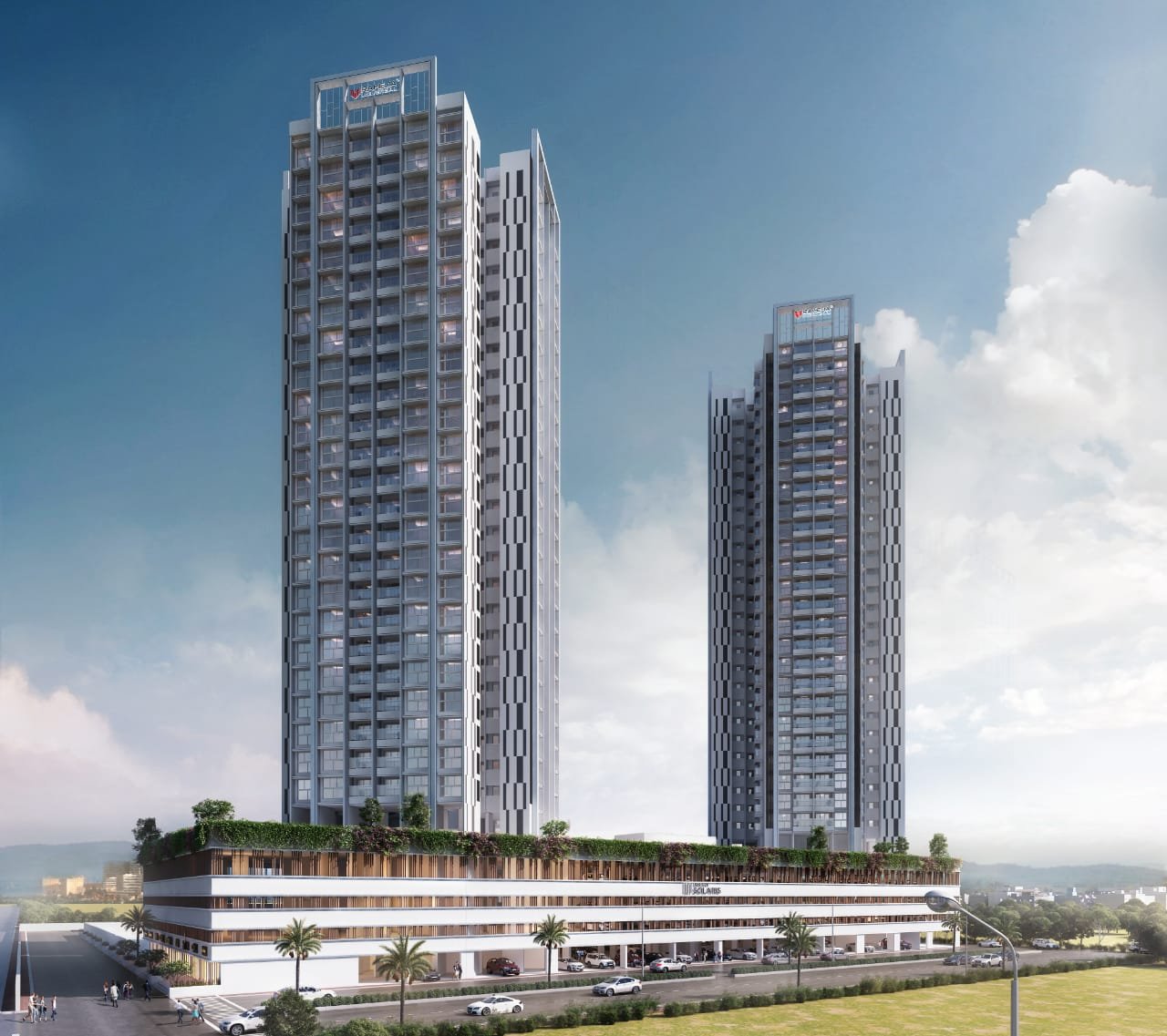 Raheja Solaris elevation